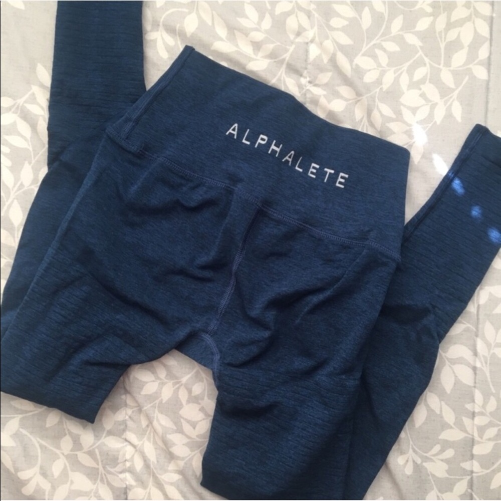 NWT Alphalete Soft Active Black Leggings Sold out